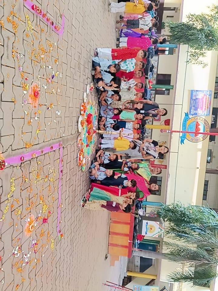 Cleanliness drive by Scout guide students